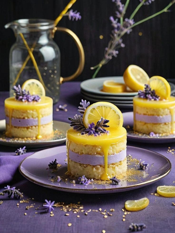 Lemon Lavender Delight Lemon Lavender Delight